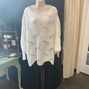 Scalloped sweater